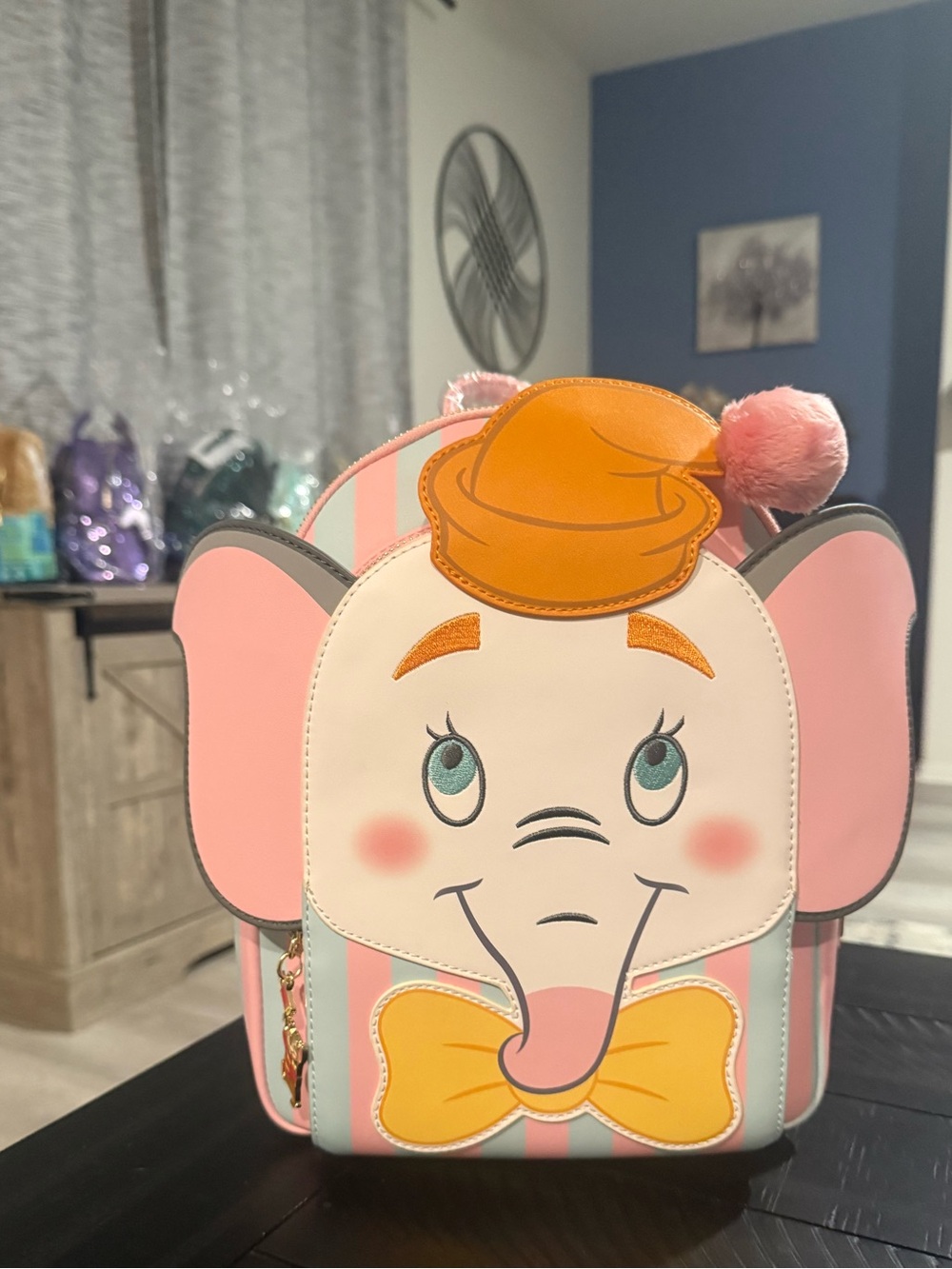 NWT Loungefly Disney Clown Dumbo Cosplay Mini Backpack